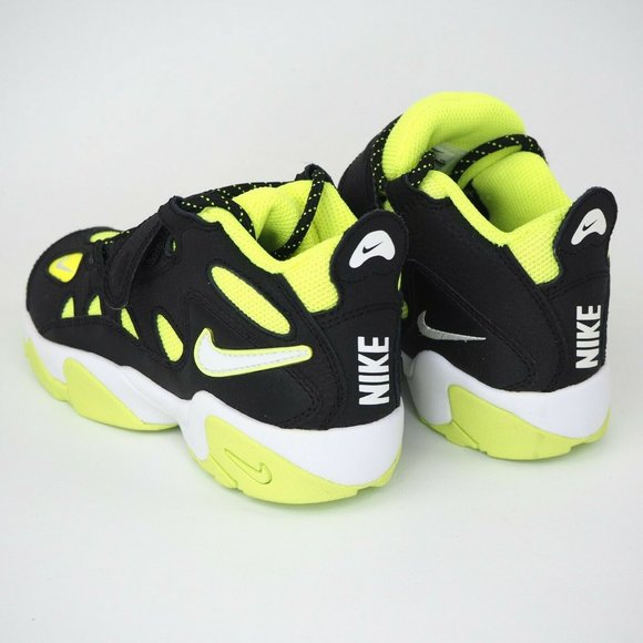 Nike Turf Raider TD Toddler Shoes Black White Volt - Picture 9 of 12